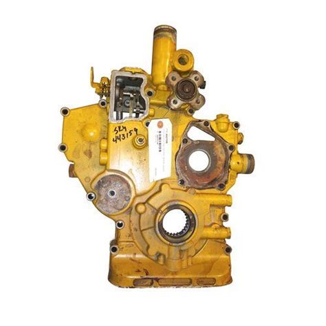 skid steer timing cover|244j timing gear cover.